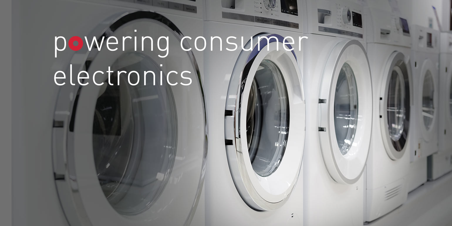 [Translate to English:] powering consumer electronics
